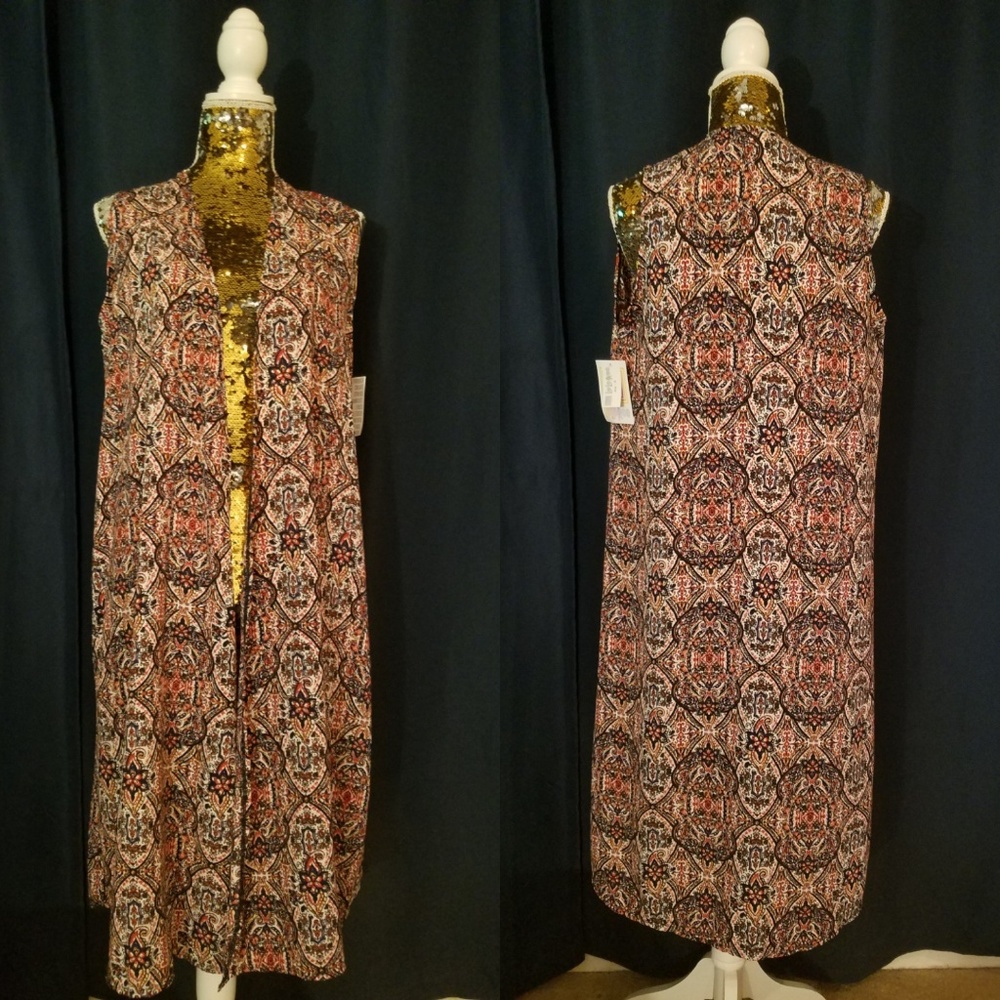 🌻New LuLaRoe Joy Vest Duster